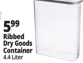 Ocean State Job Lot Ribbed Dry Goods Container offer