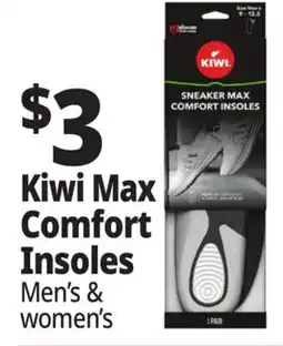 Ocean State Job Lot Kiwi Max Comfort Insoles offer