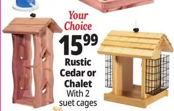 Ocean State Job Lot Rustic Cedar or Chalet offer