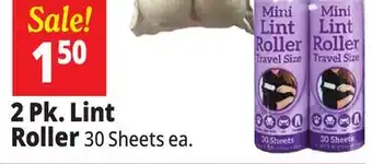 Ocean State Job Lot 90 Sheet Lint Roller 2 pk offer