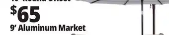 Ocean State Job Lot 9' Aluminum Market Umbrella with Tilt offer