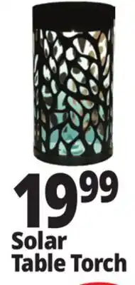 Ocean State Job Lot Outdoor Living Solar Table Torches Teal 2pk offer
