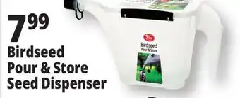 Ocean State Job Lot Birdseed Pour & Store Dispenser offer