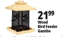 Ocean State Job Lot Wood Bird Feeder Gazebo offer