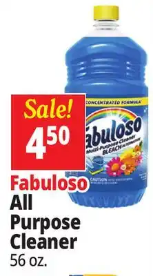 Ocean State Job Lot Fabuloso All Purpose Cleaner offer