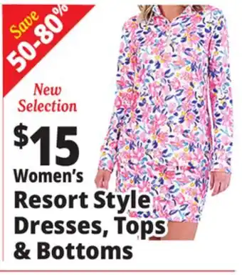 Ocean State Job Lot Women's Resort Style Dresses, Tops & Bottoms offer