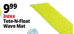 Ocean State Job Lot Intex Tote-n-Float Wave Mat offer