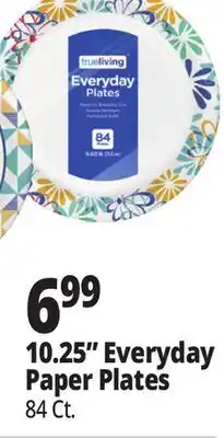 Ocean State Job Lot 10.25 Everyday Paper Plates offer