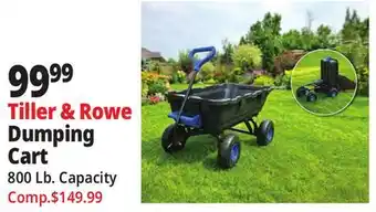 Ocean State Job Lot Tiller & Rowe Dumping Cart offer