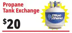 Ocean State Job Lot Blue Rhino Propane Tank Exchange offer