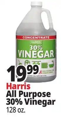 Ocean State Job Lot Harris All Purpose 30% Vinegar offer