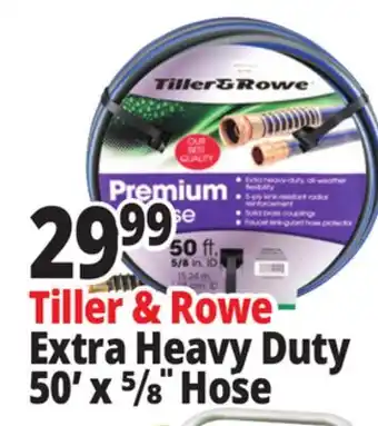 Ocean State Job Lot Tiller & Rowe Extra Heavy Duty 50' x 5/8 Hose offer