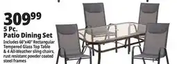 Ocean State Job Lot 5 Pc. Patio Dining Set offer