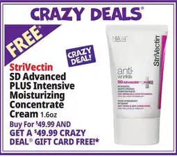 Ocean State Job Lot StriVectin SD Advanced PLUS Intensive Moisturizing Concentrate Cream offer