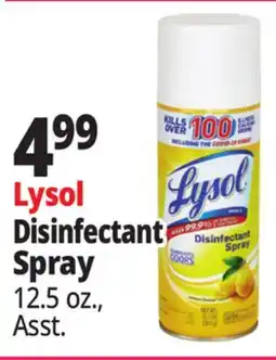 Ocean State Job Lot Lysol Disinfectant Spray offer