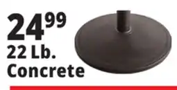 Ocean State Job Lot Patio Umbrella & Bases 22 Lb. Concrete offer