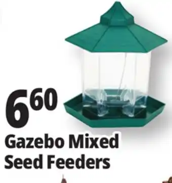Ocean State Job Lot Gazebo Mixed Seed Feeders offer