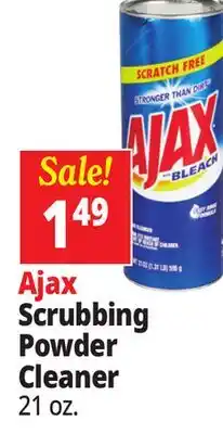 Ocean State Job Lot Ajax Scrubbing Powder Cleaner offer