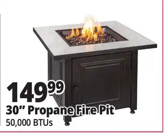 Ocean State Job Lot 30 Propane Fire Pit offer