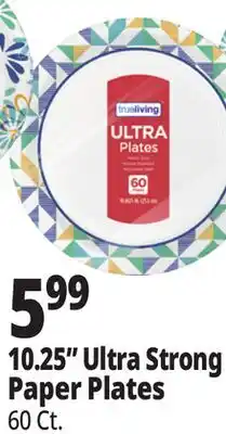 Ocean State Job Lot 10.25 Ultra Strong Paper Plates offer