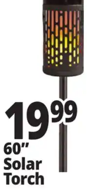 Ocean State Job Lot 60 Solar Torch offer