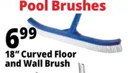 Ocean State Job Lot SwimWorks Curved Floor and Wall Pool Brush 18 offer