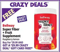 Ocean State Job Lot Bellway Psyllium Husk Powder Fiber Supplement Raspberry Lemon 18oz offer