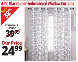 Ocean State Job Lot Window Curtains offer