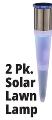 Ocean State Job Lot 2 Pk. Solar Lawn Lamp offer