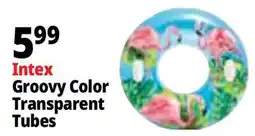 Ocean State Job Lot Intex Groovy Color Transparent Tubes offer
