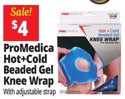 Ocean State Job Lot ProMedica Hot+Cold Beaded Gel Knee Wrap offer