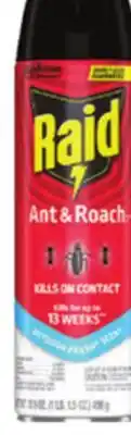 Ocean State Job Lot Raid Ant & Roach Killer offer