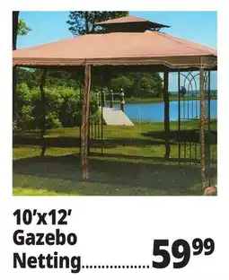 Ocean State Job Lot 10'x12' Gazebo Netting offer