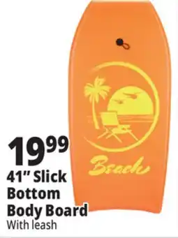 Ocean State Job Lot Hard Slick Body Board 41 offer