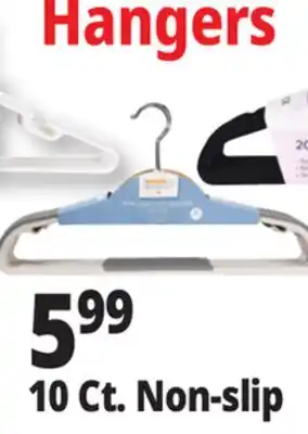 Ocean State Job Lot Nest Accents Non-Slip Clothes Hangers 10 Count offer