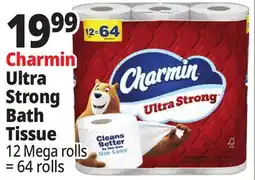 Ocean State Job Lot Charmin Ultra Strong Bath Tissue 12=64 Rolls offer