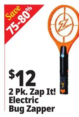 Ocean State Job Lot 2 Pk. Zap It! Electric Bug Zapper offer