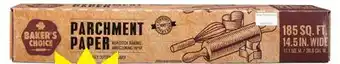 Ocean State Job Lot Baker's Choice Parchment Paper offer