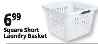 Ocean State Job Lot Square Short Laundry Basket offer
