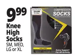 Ocean State Job Lot Promedica Sport Performance Uni-Sex Compression Socks Large offer