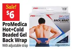 Ocean State Job Lot Promedica Hot & Cold Gel Back Wrap offer