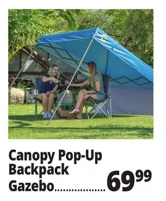 Ocean State Job Lot Pop Up Canopy Backpack Navy Blue offer