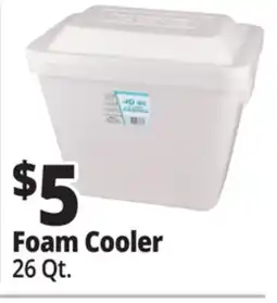 Ocean State Job Lot Foam Cooler offer