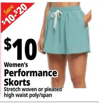 Ocean State Job Lot Women's Performance Skorts offer