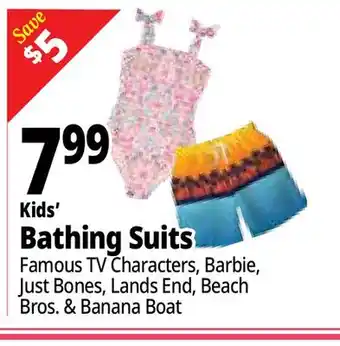 Ocean State Job Lot Kids' Bathing Suits offer