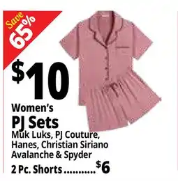 Ocean State Job Lot Women's PJ Sets offer