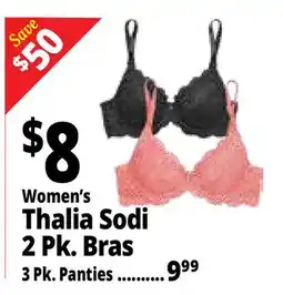 Ocean State Job Lot Women's Thalia Sodi 2 Pk. Bras offer