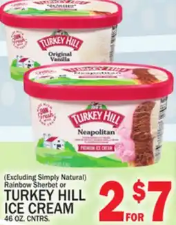 C Town TURKEY HILL ICE CREAM offer