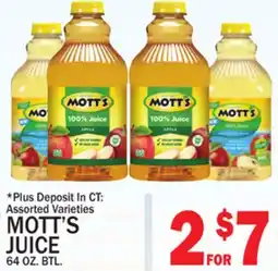 C Town MOTT'S JUICE offer