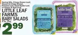 C Town LITTLE LEAF FARMS BABY SALADS offer
